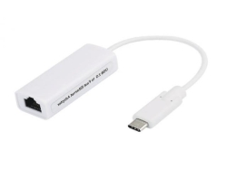 Placa retea LAN USB 3.1 type C, 10/100 Mbps LAN-MB-BU