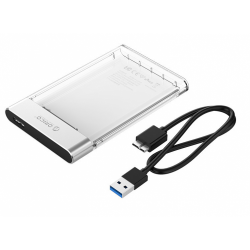 Rack HDD Orico 2129U3, micro USB-B, 2.5inch, Transparent