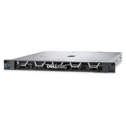 Server DELL PowerEdge R250 Rack 1U, Intel Xeon E-2314 (4 C / 4 T, 2.8 GHz - 4.5 GHz, 8 MB cache, 65 W), 16 GB DDR4 ECC, 2 TB HDD, 4 x LFF, 450 W, Fara sistem de operare