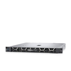 Server DELL PowerEdge R350, Rack 1U, Intel Xeon E-2334 4 C / 8 T, 3.4 GHz - 4.8 GHz, 8 MB cache, 65 W, 16 GB DDR4 / DDR4 ECC, 2 x 2 TB HDD, 4 x LFF, 2 x 600 W