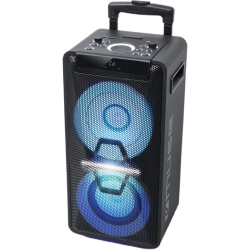 Sistem audio High Power Muse M-1920 DJ, 300W, Bluetooth, CD, USB, Microfon inclus, Negru