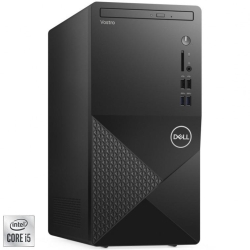 Sistem Desktop PC Dell Vostro 3888 MT cu procesor Intel® Core™ i5-10400 pana la 4.30 GHz, Comet Lake, 8GB DDR4, 1TB HDD, Intel® UHD Graphics 630, Ubuntu