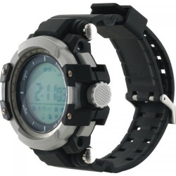 SmartWatch Canyon Military Style, Black-Silver