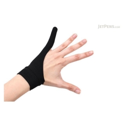 SmudgeGuard 1 finger gloves SG1, Black,Medium