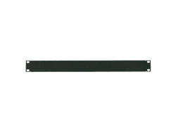 Solid Blank Panel Logilink, 19inch, 2U, Black