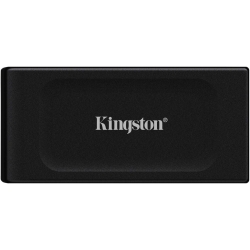SSD extern portabil Kingston XS1000, 2TB, USB 3.2, Negru