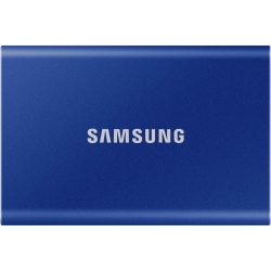 SSD extern Samsung T7 portabil, 1TB, USB 3.2, Indigo Blue