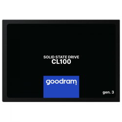 SSD Goodram CL100 G3 120GB, SATA3, 2.5inch, Black
