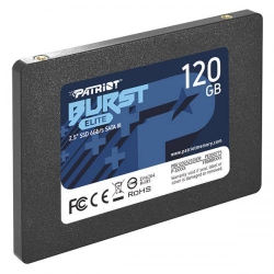 SSD Patriot Burst Elite PBE120GS25SSDR, 120 GB, 2.5 inch, S-ATA 3, 3D QLC Nand, R/W 450/320 MB/s