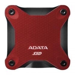 SSD portabil ADATA SD600Q, 480GB, USB 3.1, Red