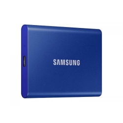 SSD extern Samsung T7 portabil, 2TB, USB 3.2, Indigo Blue