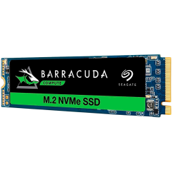 SSD Seagate® BarraCuda™ 510, 500 GB, Citire/scriere: 3.500 / 2.400 MB/s, Negru/Verde