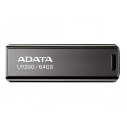 Stick memorie ADATA UV260 64GB, USB 2.0, Black