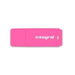 Stick memorie Integral Neon 16GB, USB 2.0, Pink