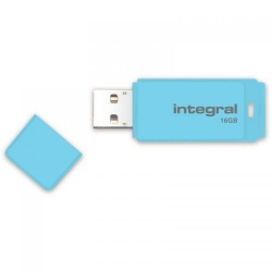Stick memorie Integral Pastel 16GB, USB 2.0, Blue Sky