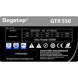 Sursa Segotep GTR-550, 550W