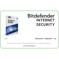 SW RET INTERNET SECURITY / 1PC SCRATCH CARD BITDEFENDER,\