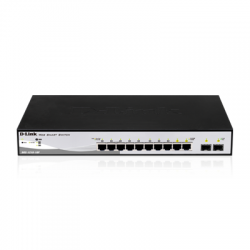 Switch D-Link DGS-1210-10P, 10 porturi, 10/100/1000