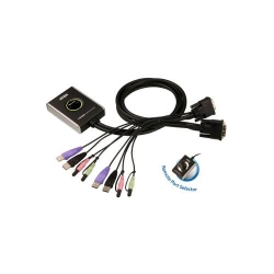 Switch KVM ATEN CS682, 2-Port, Audio 2.1, Remote port selector (1.8m)