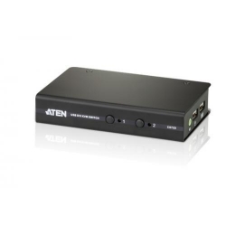Switch KVM ATEN CS72D, 2x USB, Black
