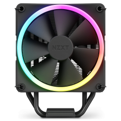 Cooler Procesor NZXT T120 RGB, Negru, compatibil Intel LGA 1700, 1200, AMD AM5, AM4