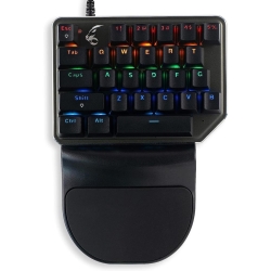 Tastatura MediaRange MRGS100, RGB LED, USB, Black