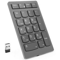 Tastatura numerica wireless Lenovo Go, Negru