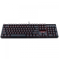 Tastatura Redragon Mitra Red LED, USB, Black