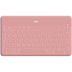 Tastatura wireless Logitech 920-010059 pentru iPhone, iPad si Apple TV, roz, US layout