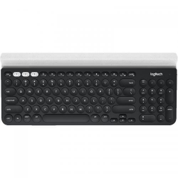 Tastatura Wireless Logitech K780, Bluetooth, Black-White