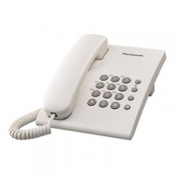 Telefon analogic Panasonic KX-TS500RMW