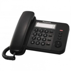 Telefon analogic Panasonic KX-TS520FXB, negru