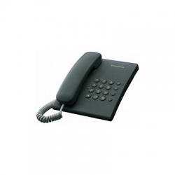 Telefon Panasonic KX-TS500RMB analogic, negru