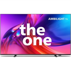 Televizor Philips AMBILIGHT tv LED 43PUS8518, 108 cm, Google TV, 4K Ultra HD, Clasa F (Model 2023)