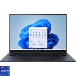 Ultrabook ASUS 14.5'' Zenbook Pro 14 OLED UX6404VI, 2.8K 120Hz Touch, Procesor Intel® Core™ i9-13900H (24M Cache, up to 5.40 GHz), 16GB DDR5, 1TB SSD, GeForce RTX 4070 8GB, Win 11 Pro, Tech Black