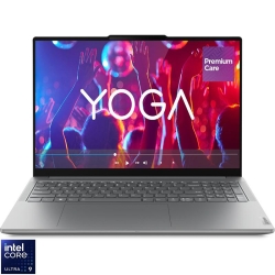 Ultrabook Lenovo 16'' Yoga Pro 9 16IMH9, 3.2K IPS 165Hz Touch, Procesor Intel® Core™ Ultra 9 185H (24M Cache, up to 5.10 GHz), 32GB DDR5X, 1TB SSD, GeForce RTX 4050 6GB, Win 11 Home, Luna Grey, 3Yr Onsite Premium Care