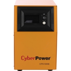 UPS CYBER POWER EPS series, 700W, 1000VA, pentru centrale termice, AVR, LCD, Sinusoida pura, 2x schuko