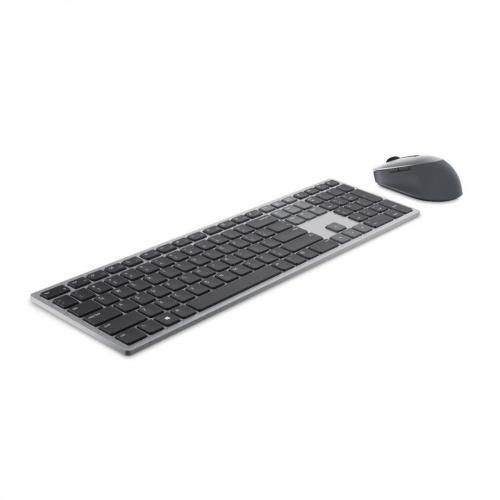 Kit Wireless Dell KM7321W - Tastatura, USB, Titan Gray + Mouse Optic, USB, Titan Gray