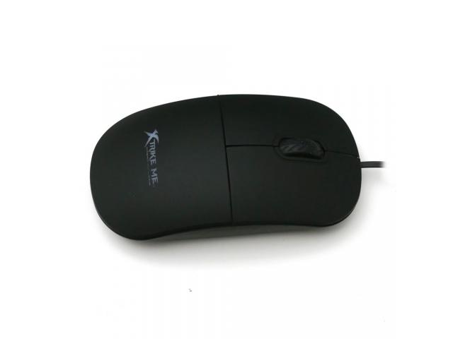 Mouse Optic XTRIKE ME GM-209, RGB LED, USB, Black